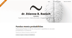 Desktop Screenshot of etienneroes.ch